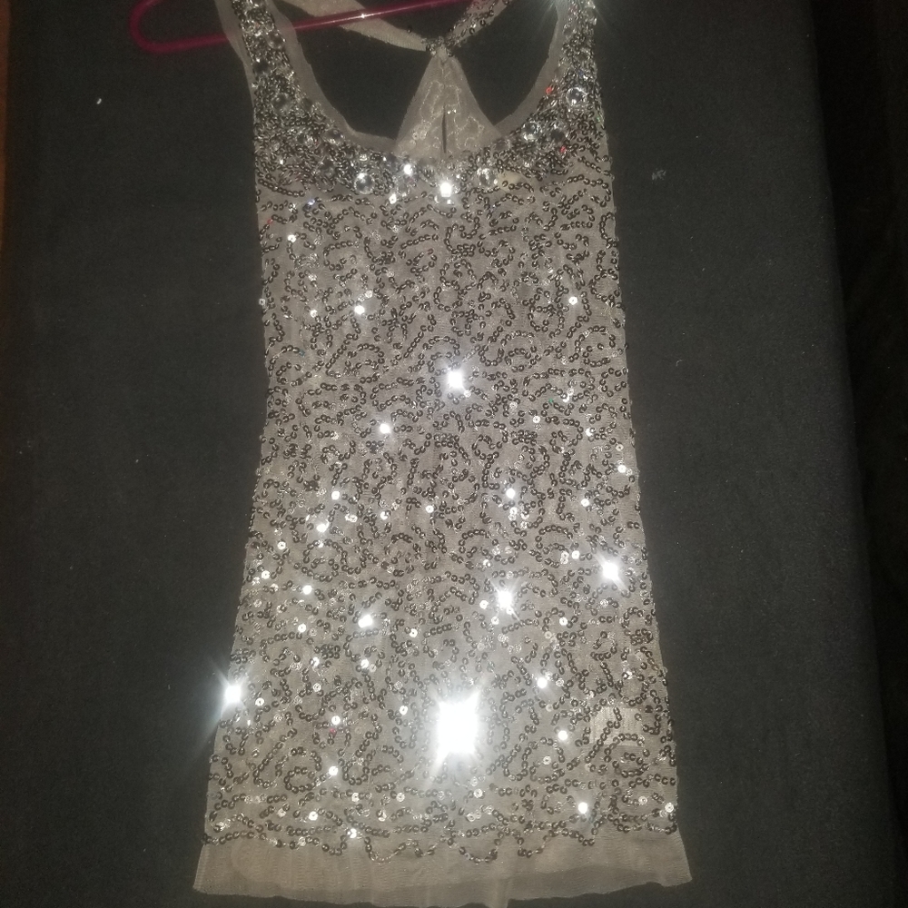 Sequin top